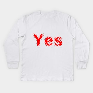 Yes Kids Long Sleeve T-Shirt